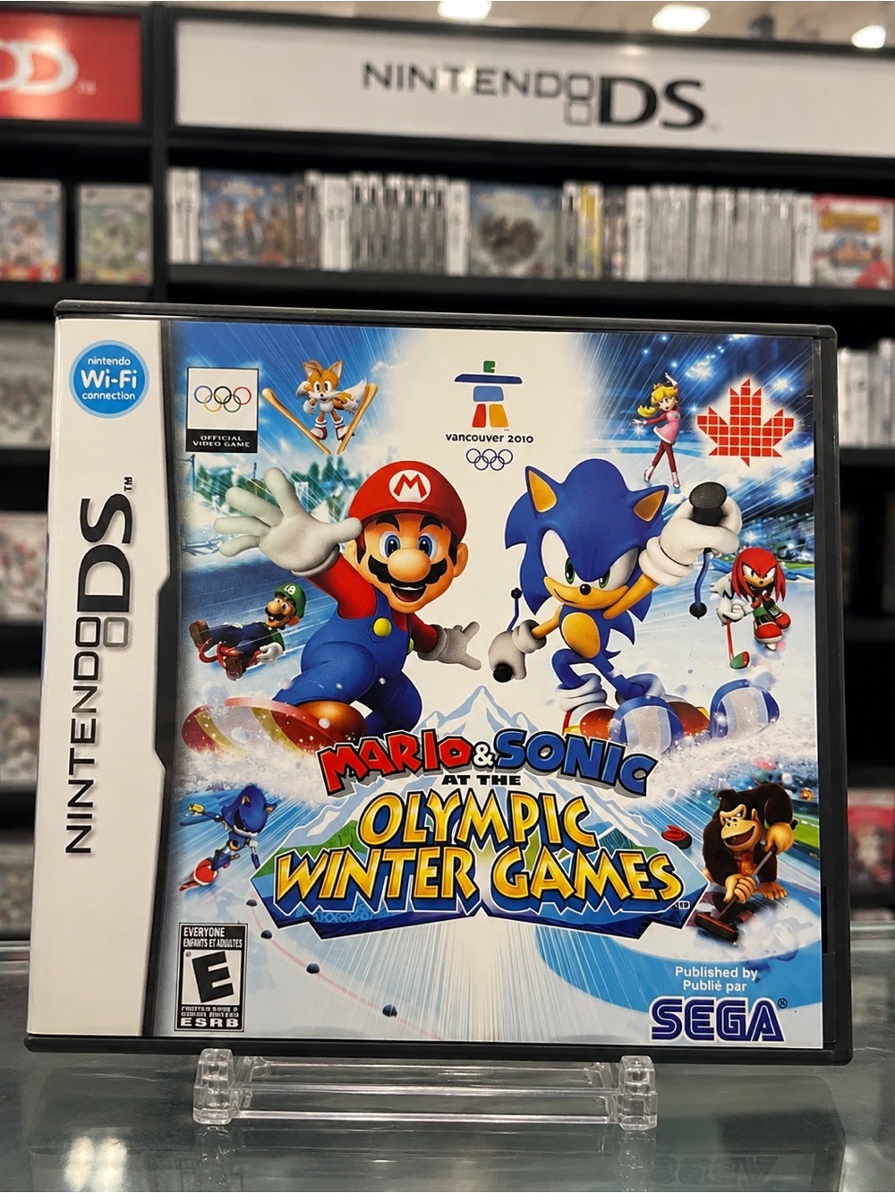 Mario & Sonic at the Olympic Winter Games Nintendo DS CIB Complete Tested